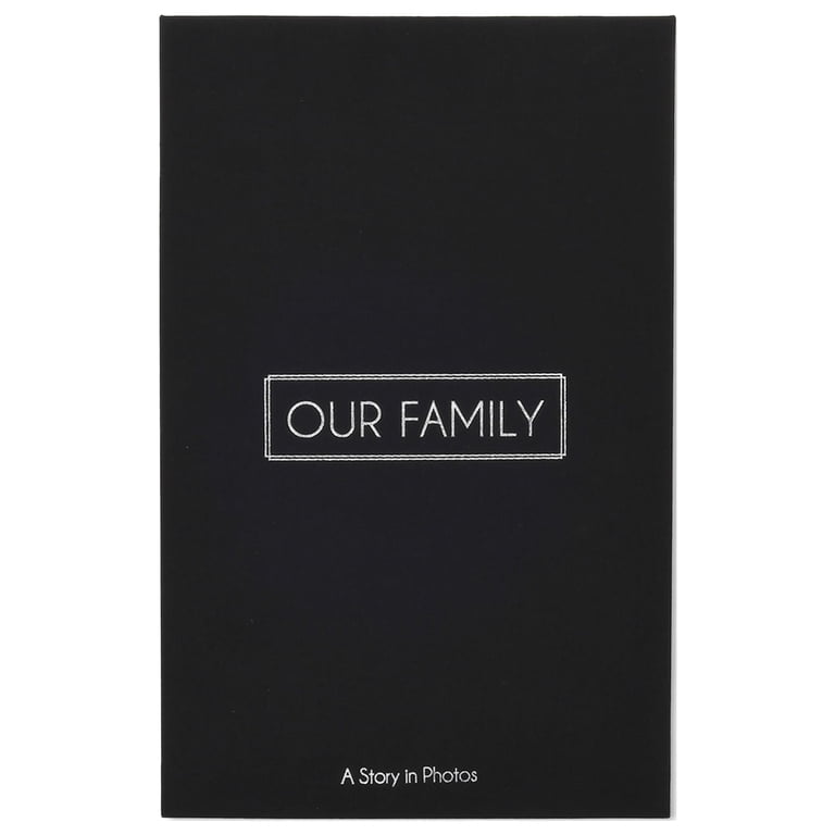 Prinz Our Family Coffee Table Photo Album, Holds 180 4x6 Photos