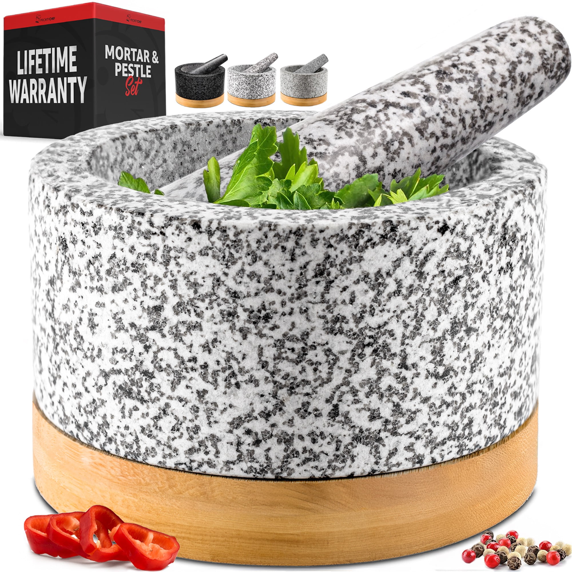 6 In Granite Replacement Pestle Only Pestle Mortar Is Not Included White Pol