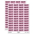 thumbnail image 1 of Priority Mail Service Expedited Running Person Sticker Set - Light Pink - Gloss Finish - 1.25" Mini, 1 of 7