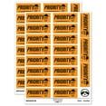 thumbnail image 1 of Priority Mail Service Expedited Running Person Sticker Set - Orange - Gloss Finish - 2.00" Large, 1 of 7