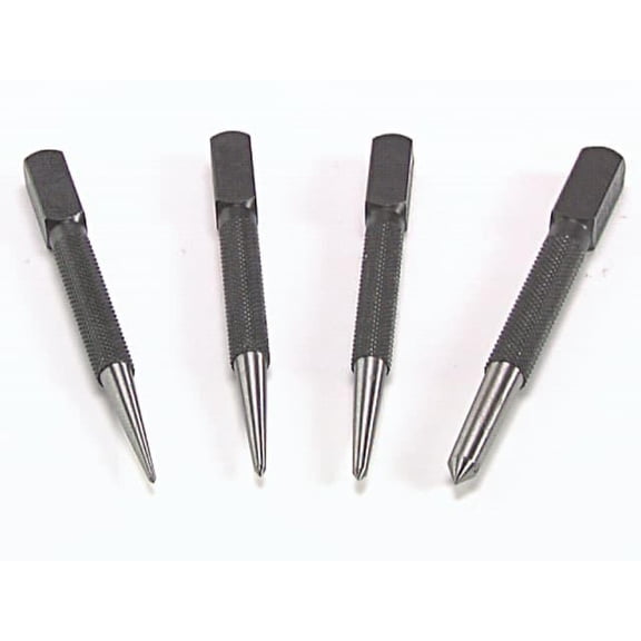 Priory - 44-SC4 Centre Punch Set, 4 Piece