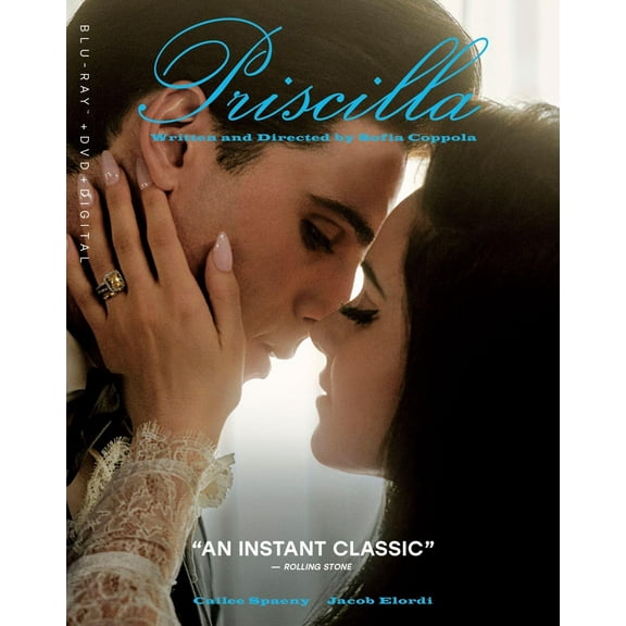 Priscilla (2023) (Blu-Ray + DVD + Digital Copy) Directed by Sofia Coppola