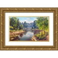 thumbnail image 1 of Prishchepa, Igor 24x16 Gold Ornate Wood Framed with Double Matting Museum Art Print Titled - Forest freshness, 1 of 4
