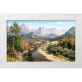 thumbnail image 1 of Prishchepa, Igor 32x21 White Modern Wood Framed Museum Art Print Titled - Autumn in the mountains, 1 of 4