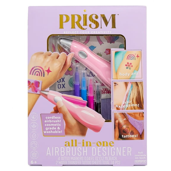 Prism All-in-One Multicolor Airbrush Designer, Boys and Girls, Child, Ages 6+