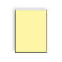 Prism® Canary Colored Letterhead, 8.5" x 11", Pastel Colored Sulphite (FSC® Certified), Acid Free 24-lb Vellum Finish - Box of 500 Letterhead