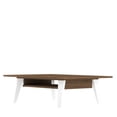 thumbnail image 1 of Symbiosis E2090A0800X00 Prism Coffee Table with Magazine Rack, Walnut, 1 of 8