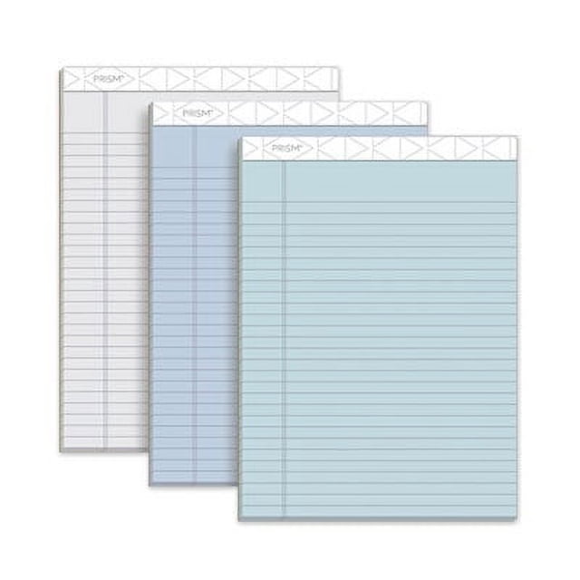Prism+ Legal Paper, Wide Size, 8.5 x 11.75, Assorted Pastel Sheet ...