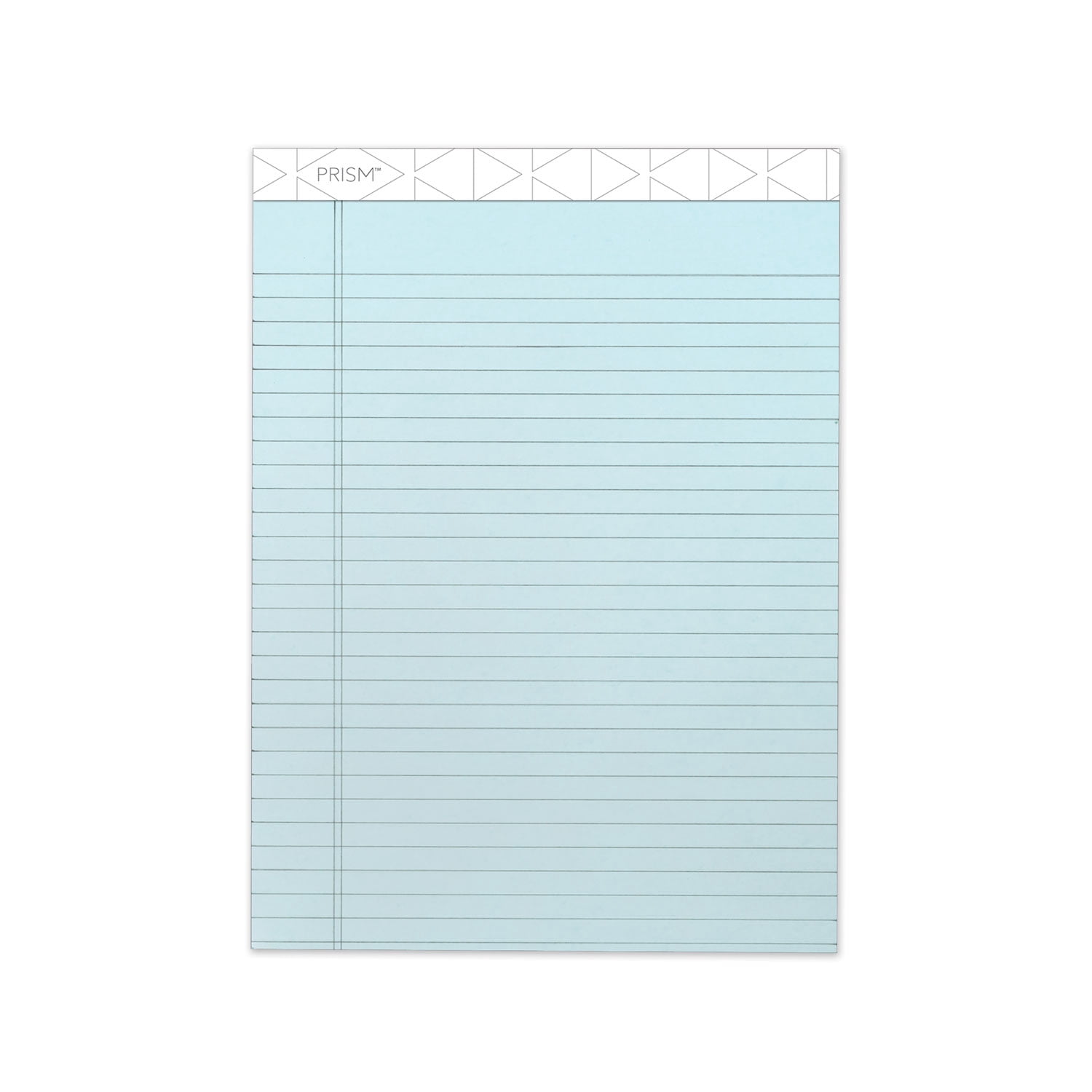 Prism + Colored Writing Pads, Wide/legal Rule, 50 Pastel Blue 8.5 X 11.75 Sheets, 12/pack | Bundle of 2 Packs