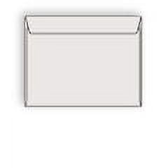 Prism® Gray Colored Booklet Envelopes, 9" x 12", Pastel Colored Sulphite (FSC® Certified), Acid Free, 28-lb, Vellum Finish, Two Side Seams Under, No Window - Box of 500 Booklet Envelopes