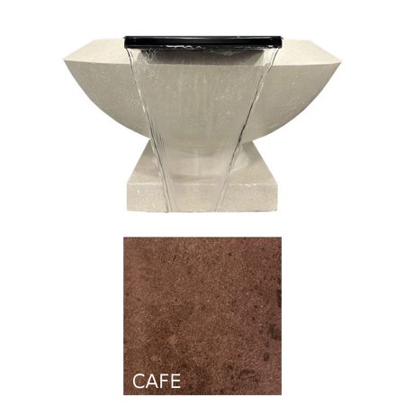 Prism Hardscapes Toscano Fire Water Bowl With PH Ignite in Cafe - LP