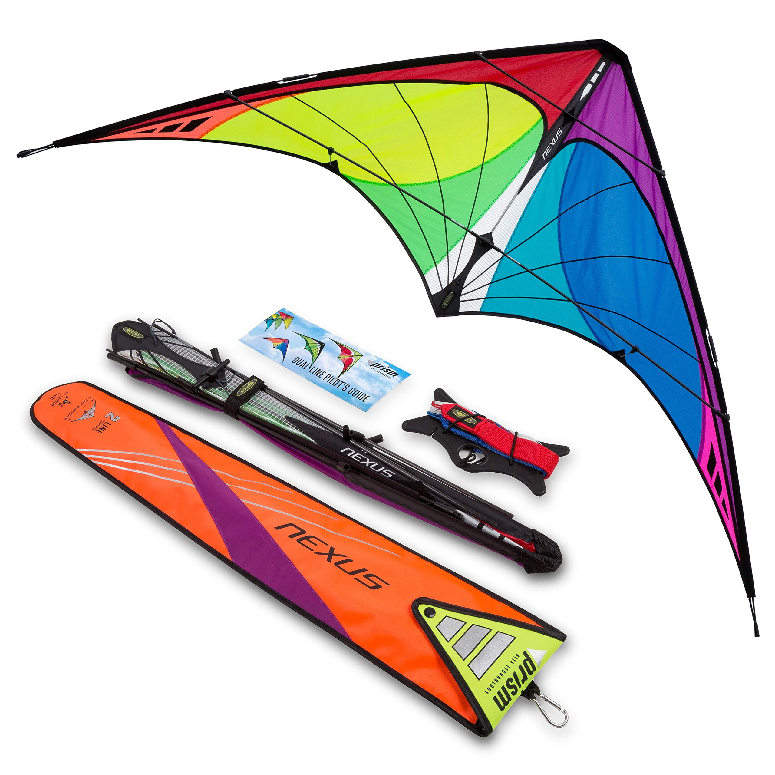 Kite Dragon 40" Diamond Shape Single Line Kite Winder String