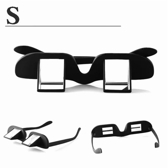 Prism Periscope Glasses for Lying Down Reading TV Watching Fishing