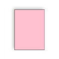 Prism Pink Colored Letterhead, 8.5" x 11", Pastel Colored Sulphite (FSC Certified), Acid Free 24-lb Vellum Finish - Box of 500 Letterhead