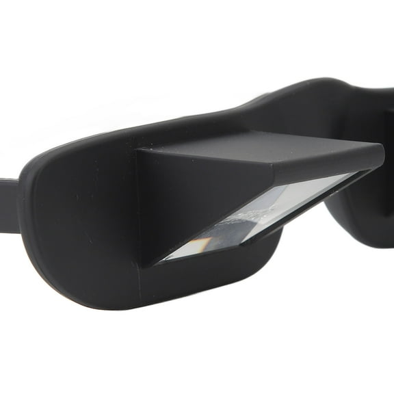 Prism Reading Glasses, 90 Horizontal View for Comfortable Laying Down Reading TV, Lightweight Clear