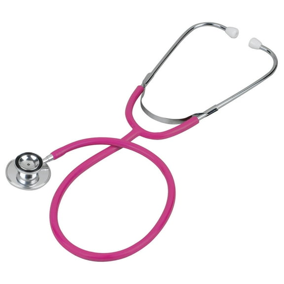 Prism Series Aluminum Dual Head Stethoscope, Magenta, Boxed