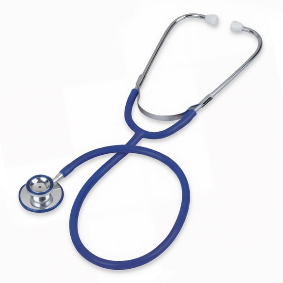 Prism Series Aluminum Dual Head Stethoscope, Royal Blue, Boxed
