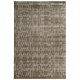 thumbnail image 1 of Prisma Electric Brown Area Rug 8x10 with Faux Silk Design Modern Solid Color, 1 of 4
