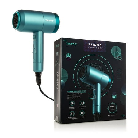 Prisma Ultra Light Hair Dryer Turquoise with Diffuser