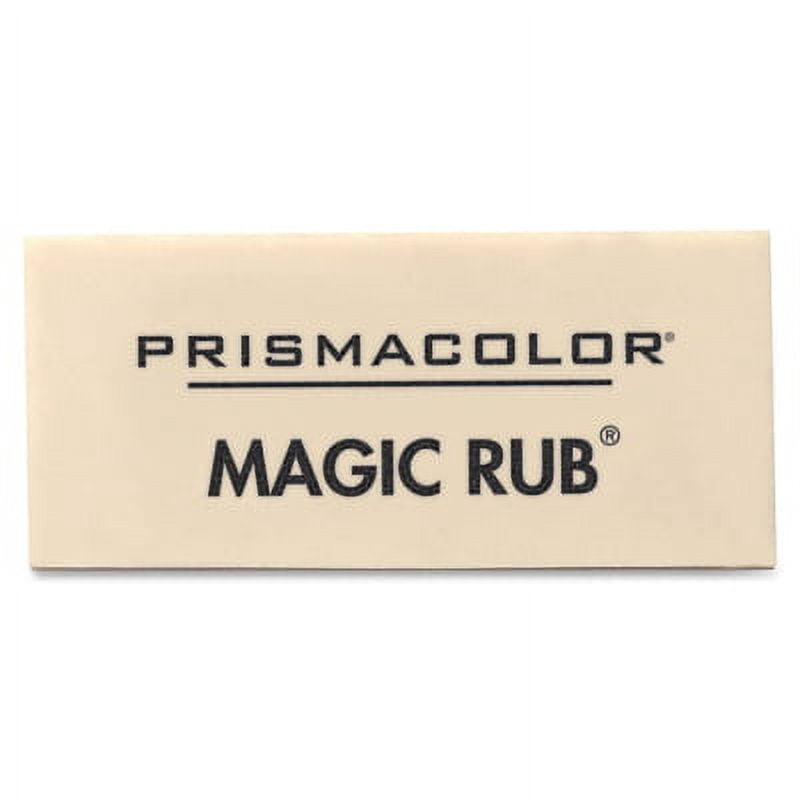 Prismacolor-1PK Magic Rub Eraser, For Pencil/Ink Marks, Rectangular ...