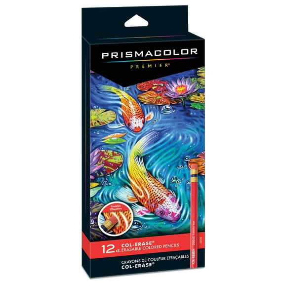 Prismacolor Col Erase Erasable Colored Pencils (12 Count)