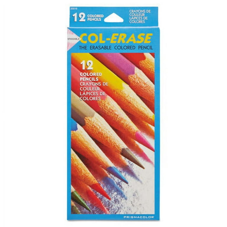 Col-Erase Pencil with Eraser, 0.7 mm, 2B, Assorted Lead and Barrel Colors, Dozen Col-Erase Pencil with Eraser, 0.7 mm, 2B, Assorted Lead and Barrel Colors, Dozen