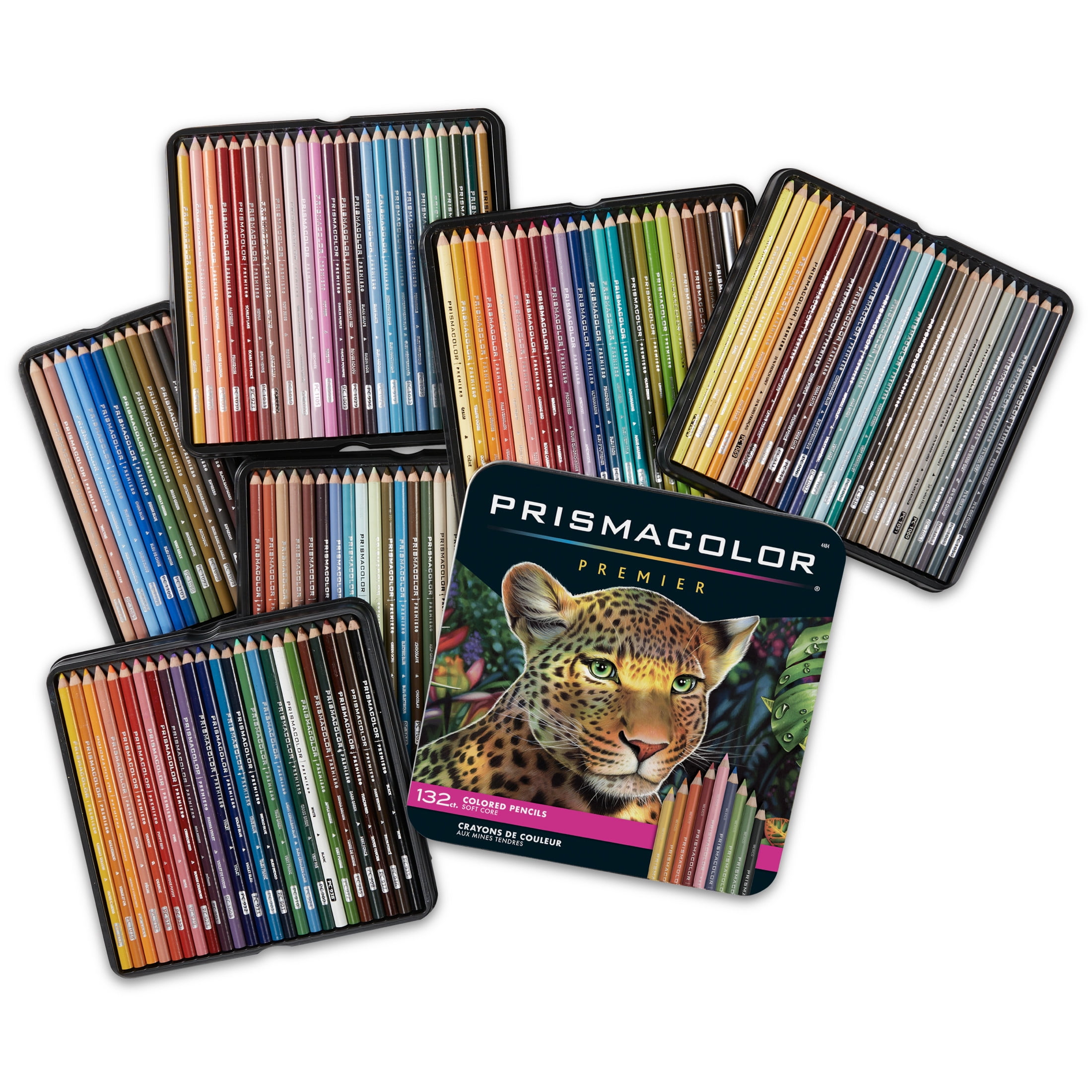 Prismacolor Colored Pencils, Premier Soft Core Pencils, Assorted, 132 Count