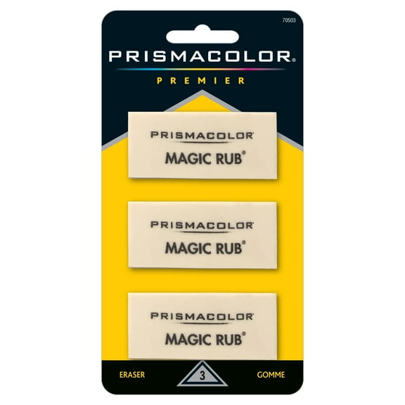 Prismacolor Design Magic Rub Eraser, 3/Pkg.