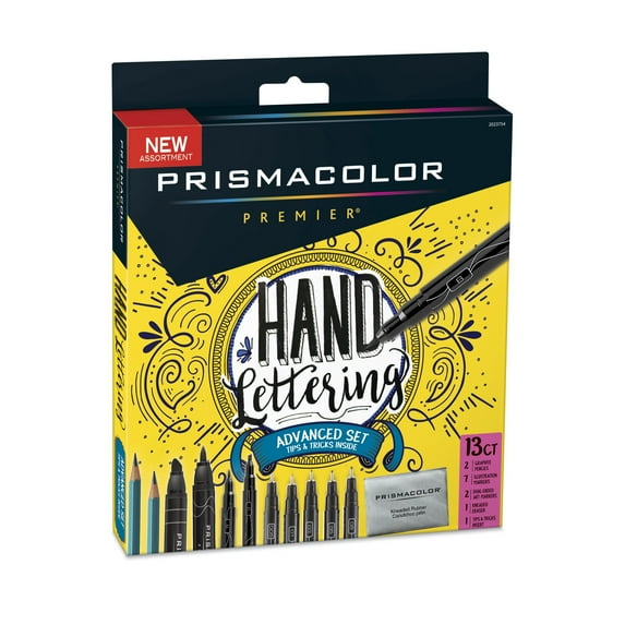Prismacolor 13-Piece Advanced Hand Lettering Kit