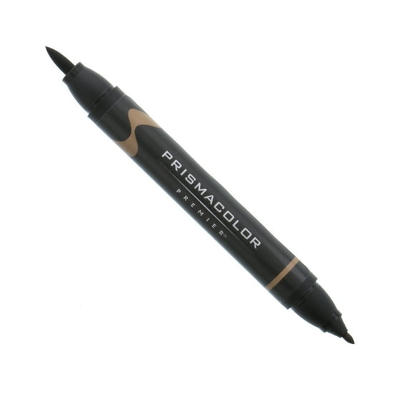 Prismacolor Premier Art Marker, Brush-Fine, Dark Brown