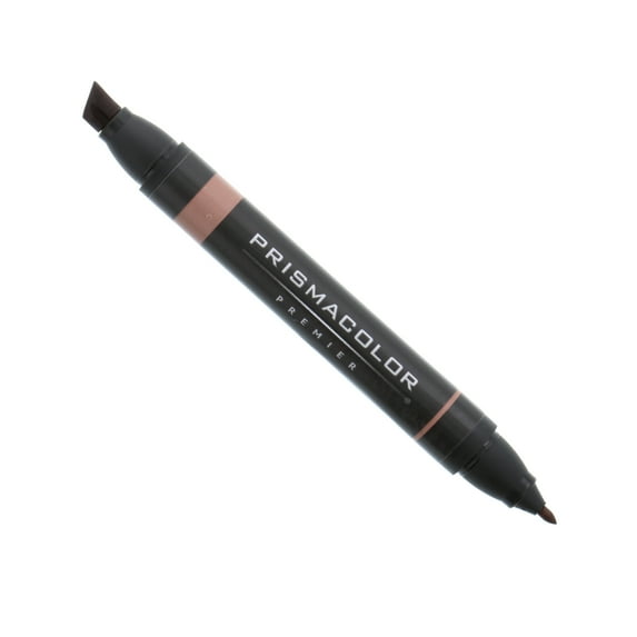 Prismacolor Premier Art Marker, Chisel/Fine, Walnut PM90