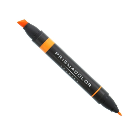 Prismacolor Premier Art Marker, Chisel/Fine, Yellow Orange