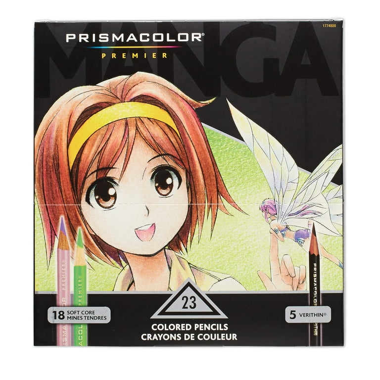 PRISMACOLOR Premier 22 PC Art Coloring KIT 18 Color Pencils 2 Markers 1  Booklet