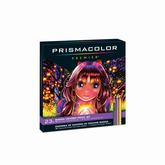 Prismacolor Premier Colored Pencils, Manga Colors, 23 Count