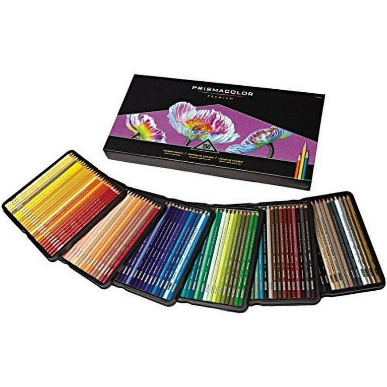 Parrot Premier 72ct Colored Pencils, Soft Core, Triangular-Shaped, Pre-Sharpened, for Artists & Adult Coloring Book