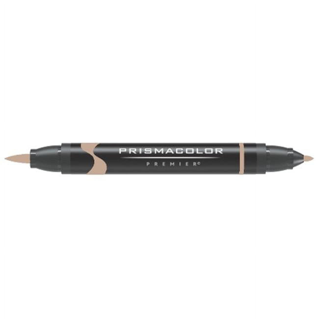 Prismacolor Premier Double-Ended Art Marker, Brush-Fine, Light Umber 0.6
