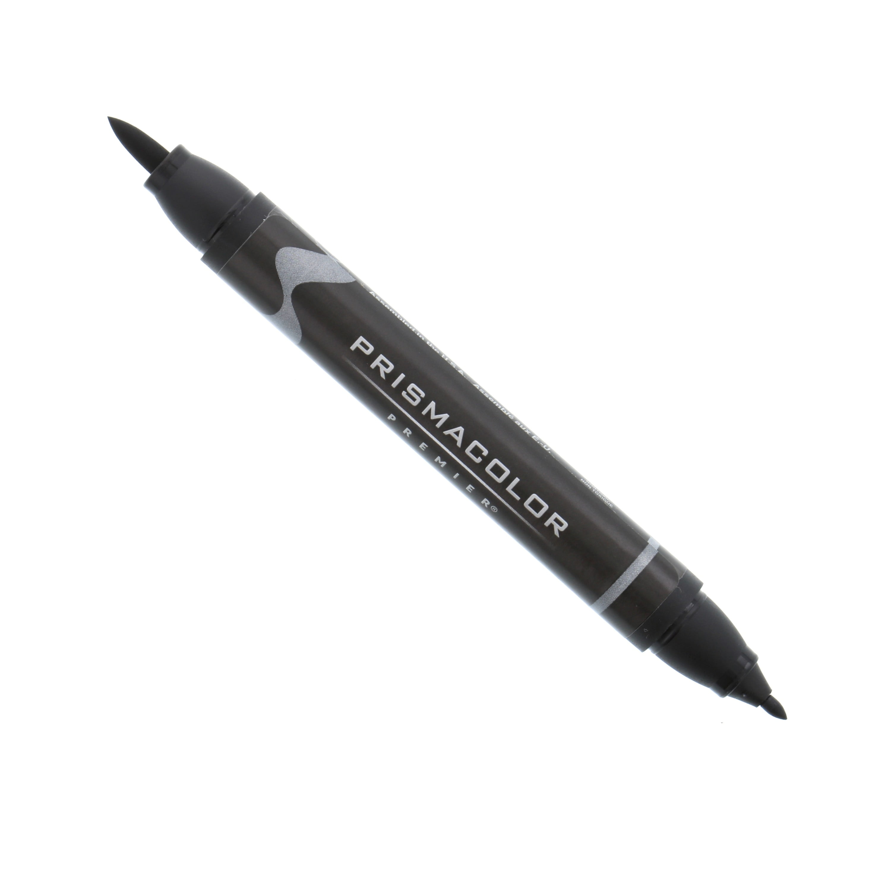 Prismacolor Premier Double-Ended Art Marker, Brush-Fine, Neutral Gray 0.6