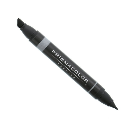 Prismacolor Premier Double-Ended Art Marker, Chisel-Fine, Neutral Gray 0.6