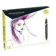 thumbnail image 1 of Prismacolor Premier Dual-Ended Art Markers, Fine and Brush Tip, Assorted Colors, 12 Count, 1 of 5