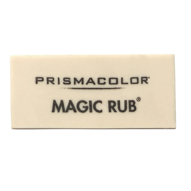 Prismacolor Premier Magic Rub Vinyl Erasers, 12 Count
