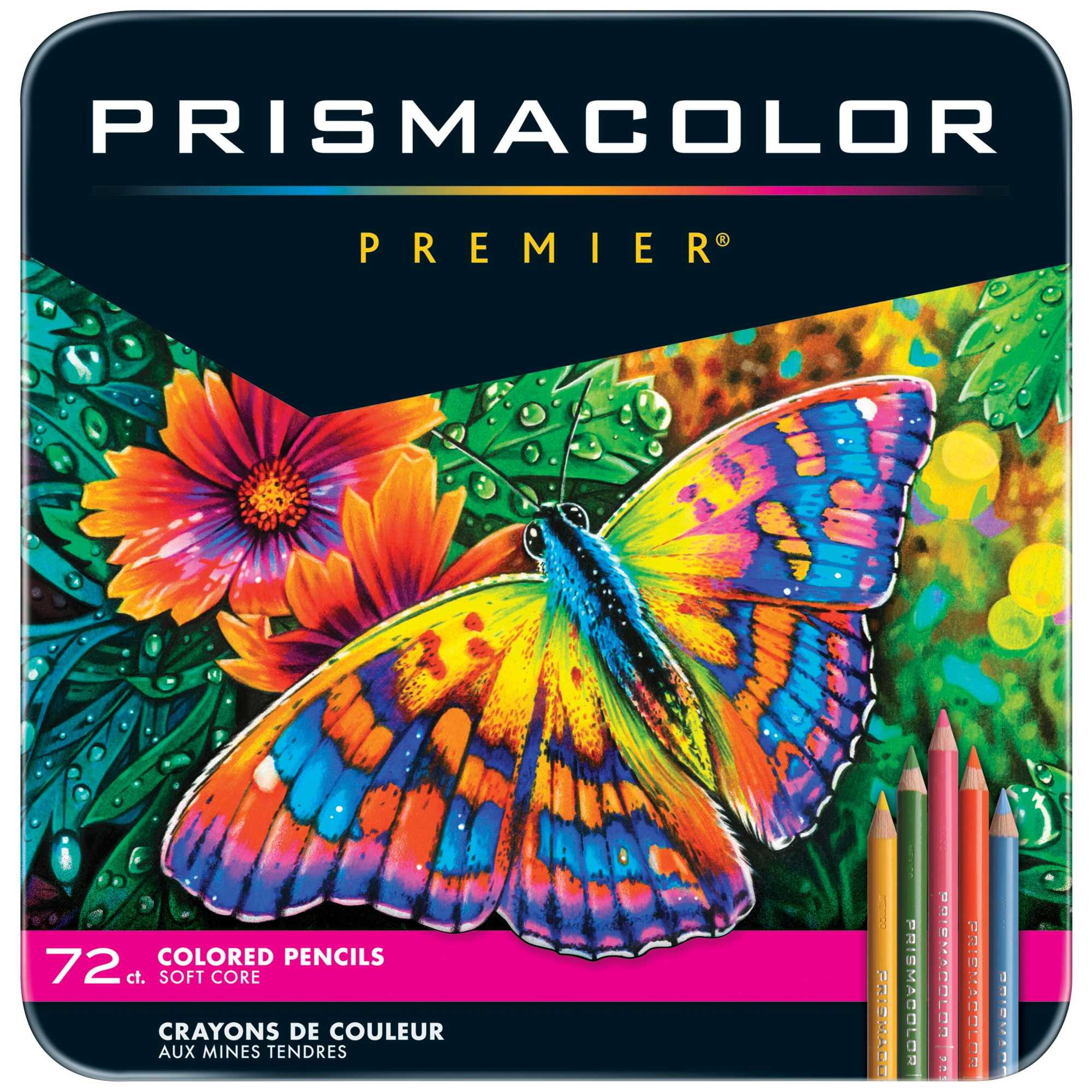 Prismacolor Premier Soft Core Colored Pencils, Assorted Colors, Set of 72 - image 1 of 5