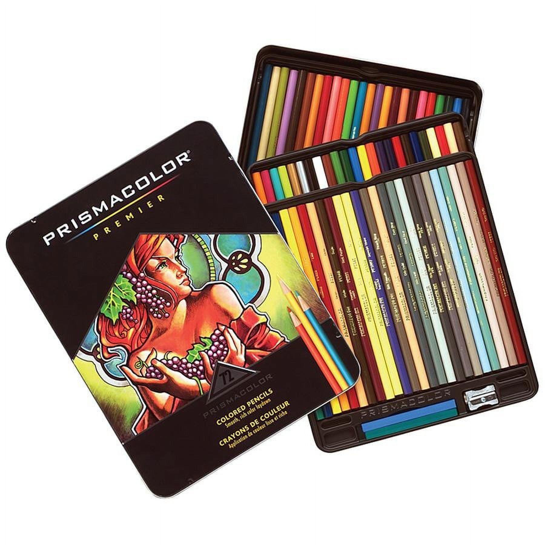 Boite crayon de couleur PRISMACOLOR - 72 Crayons assortis