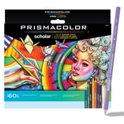 Prismacolor Scholar Colored Pencils, Assorted, 60 Count