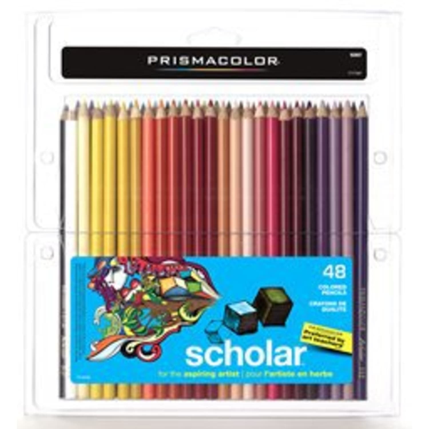 Prismacolor, Scholar Colored Pencils, 48 Ct, Assorted Colors
