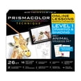 thumbnail interactive-video image 1 of Prismacolor Technique Drawing Set, Level 1 Drawing & Shading, 26-Piece Animal Drawing Set, 1 of 7