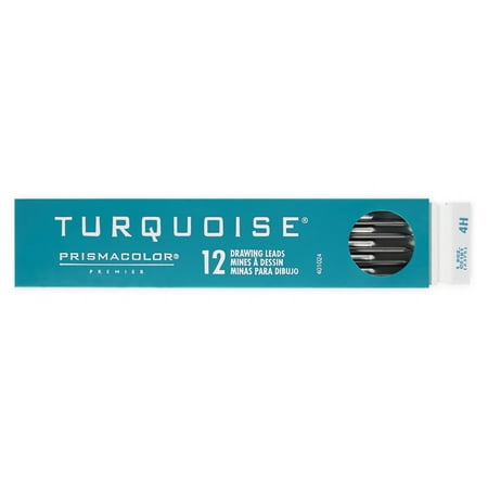 Prismacolor Turquoise Drawing Leads, 4H