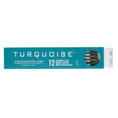 Prismacolor Turquoise Drawing Leads, 6B