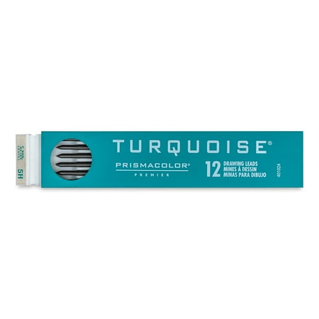 Prismacolor Turquoise Lead Refills - 2 mm, 5H, Box of 12