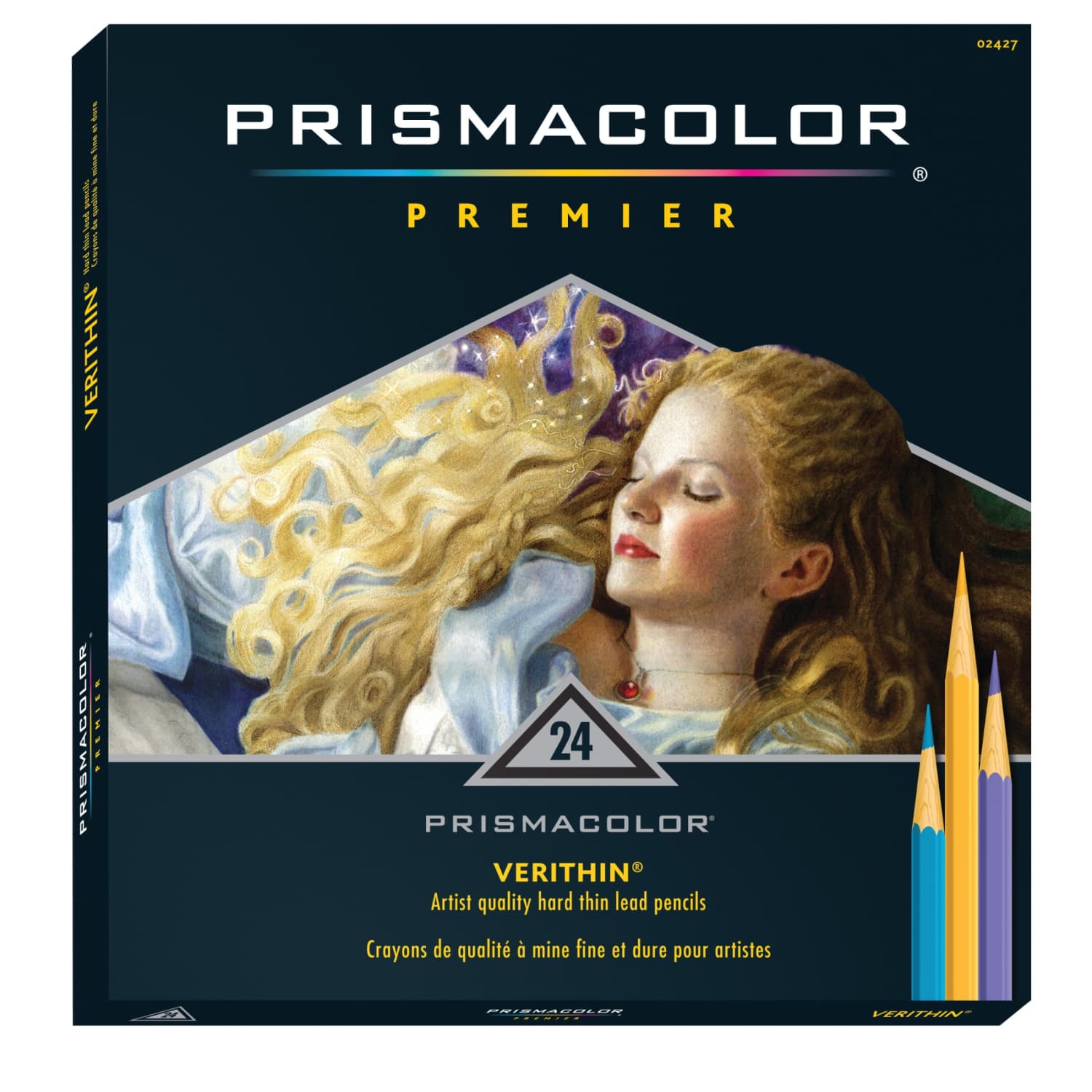 Prismacolor Premier Verithin Colored Pencils, 24 Pack
