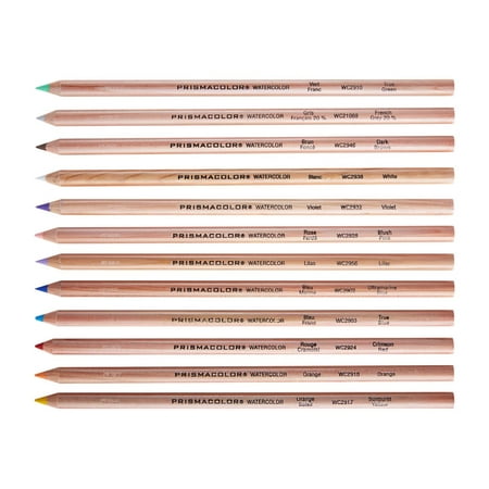 Prismacolor Watercolor Pencil Set, 24-Colors